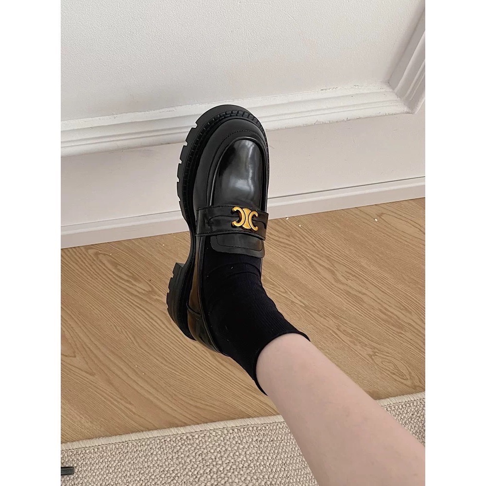 Beneddy 凱旋門厚底小皮鞋-細節圖10