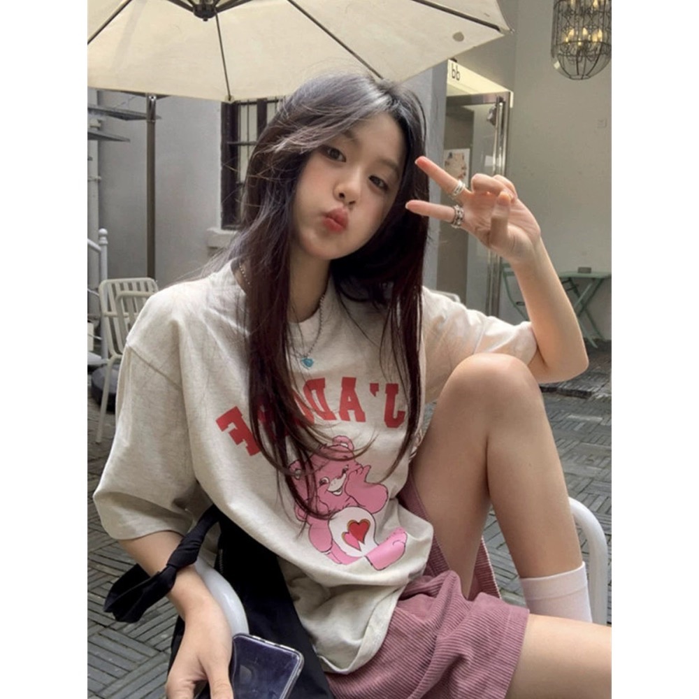 Beneddy可愛愛心熊短tee-細節圖10