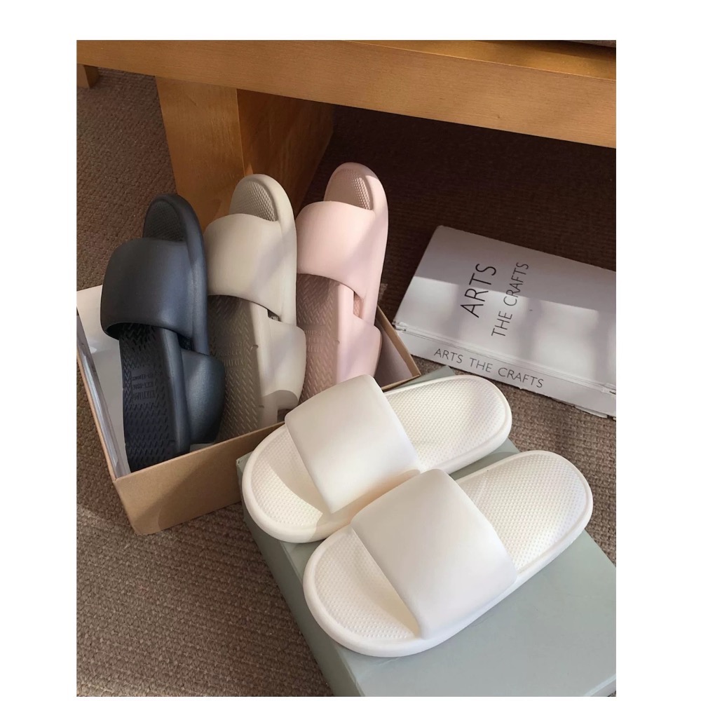 簡約情侶居家踩屎感拖鞋 男女款-細節圖2