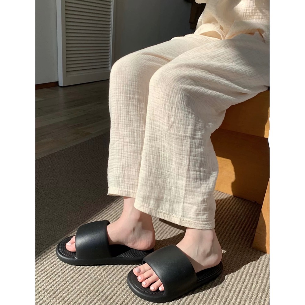 簡約情侶居家踩屎感拖鞋 男女款-細節圖3