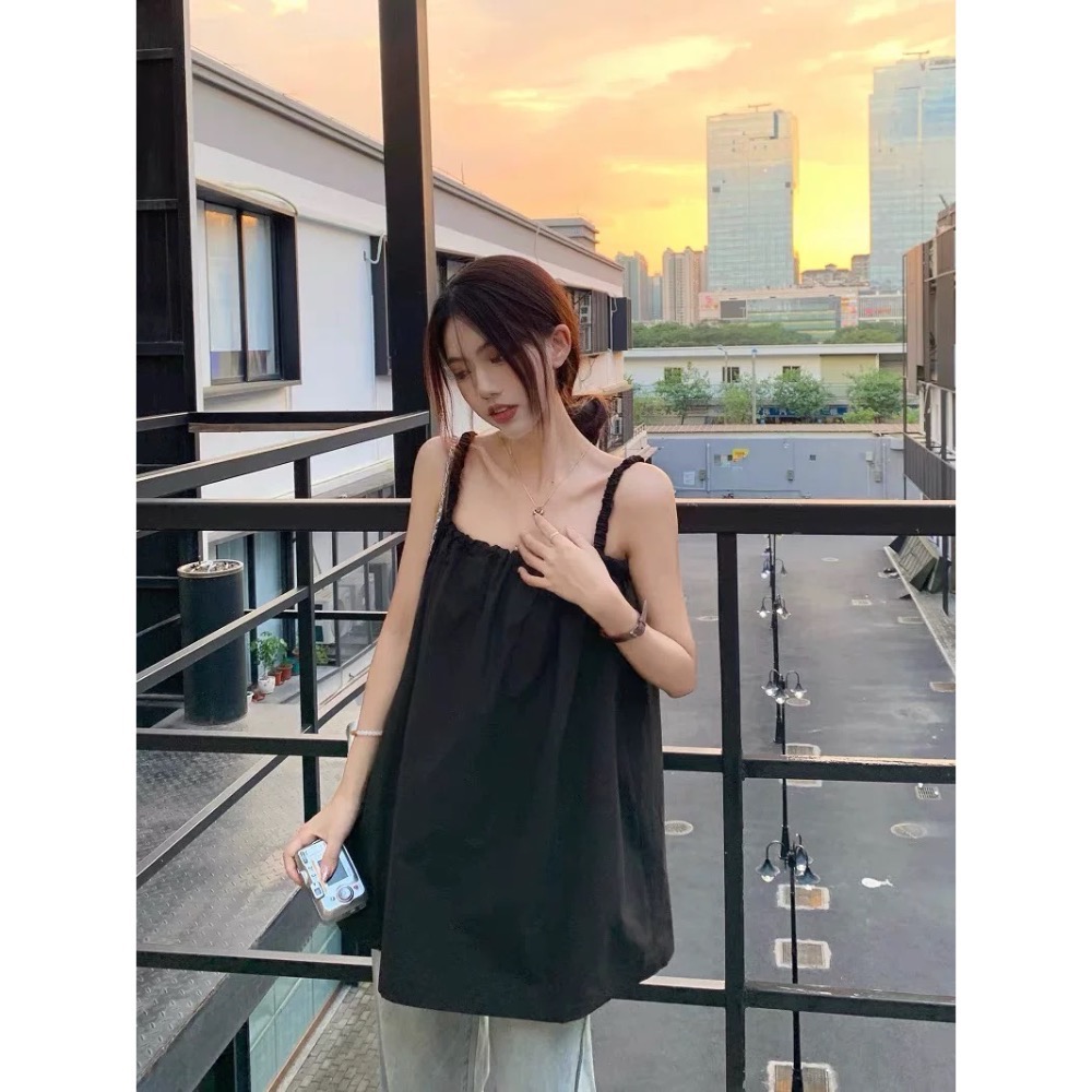 海邊度假風露背綁帶蝴蝶結吊帶裙-細節圖10