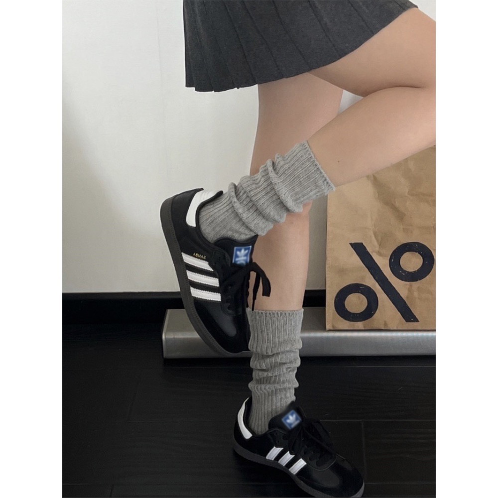 簡約百搭堆堆韓系襪子-細節圖5