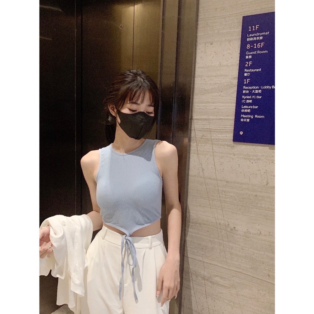 小辣綁帶背心#帶胸墊🐻-細節圖9
