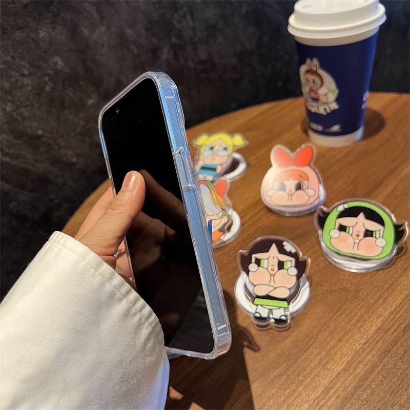 飛天小女警iPhone手機殼+哭娃支架 A-D款-細節圖5