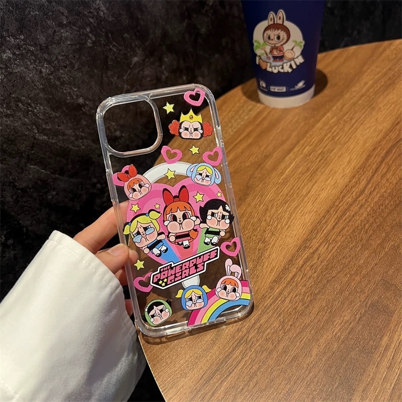 飛天小女警iPhone手機殼+哭娃支架 A-D款-細節圖6