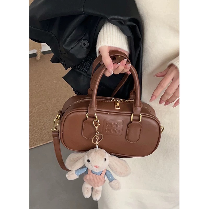 miu復古手提保齡球包-細節圖7