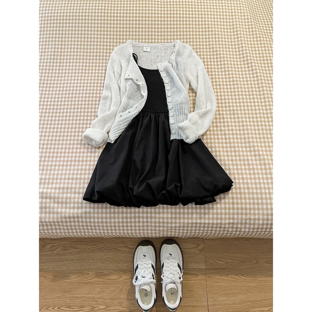 #心動約會裝！  夏季多巴胺寶寶藍針織開衫-細節圖5