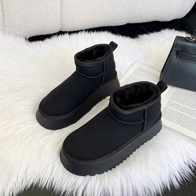 保暖厚底雪地靴-細節圖11