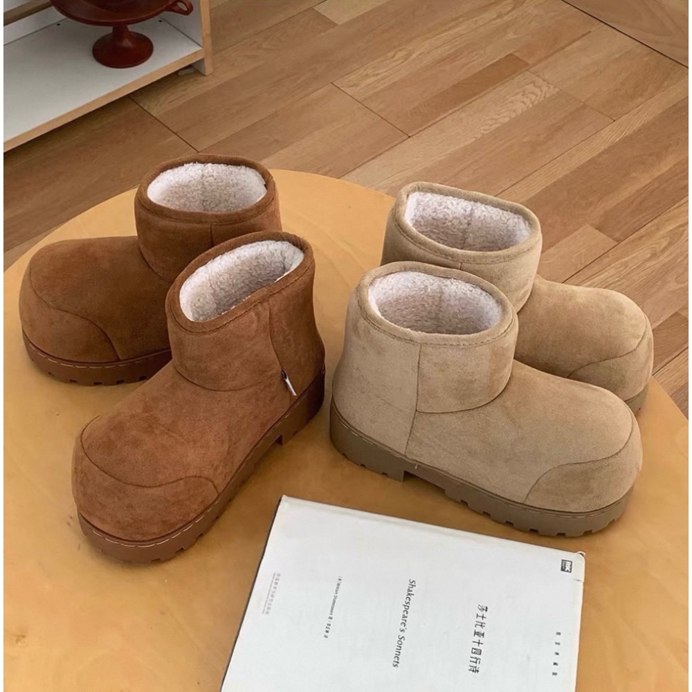 超級可愛的醜萌大頭棉靴-細節圖9