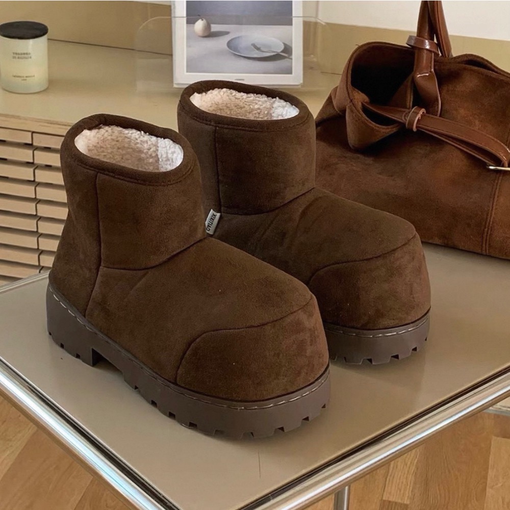 超級可愛的醜萌大頭棉靴-細節圖11