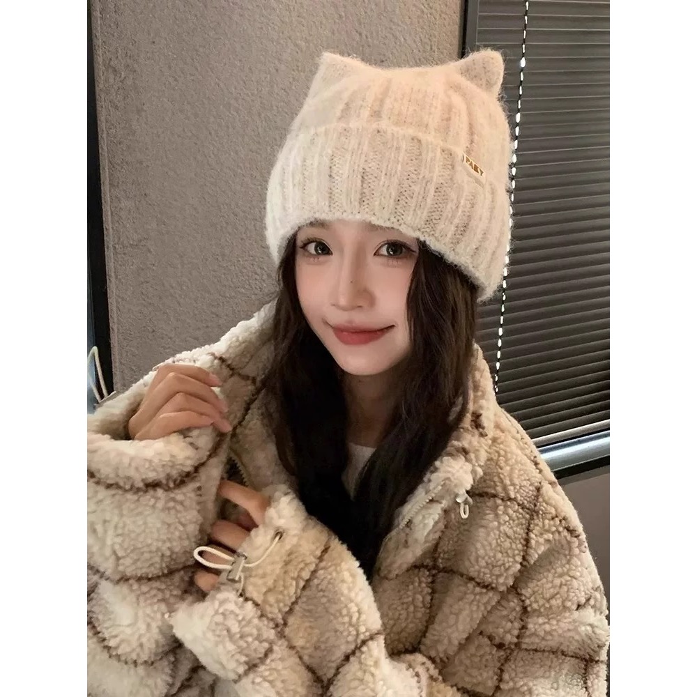 可愛♡貓咪耳朵毛帽-細節圖7