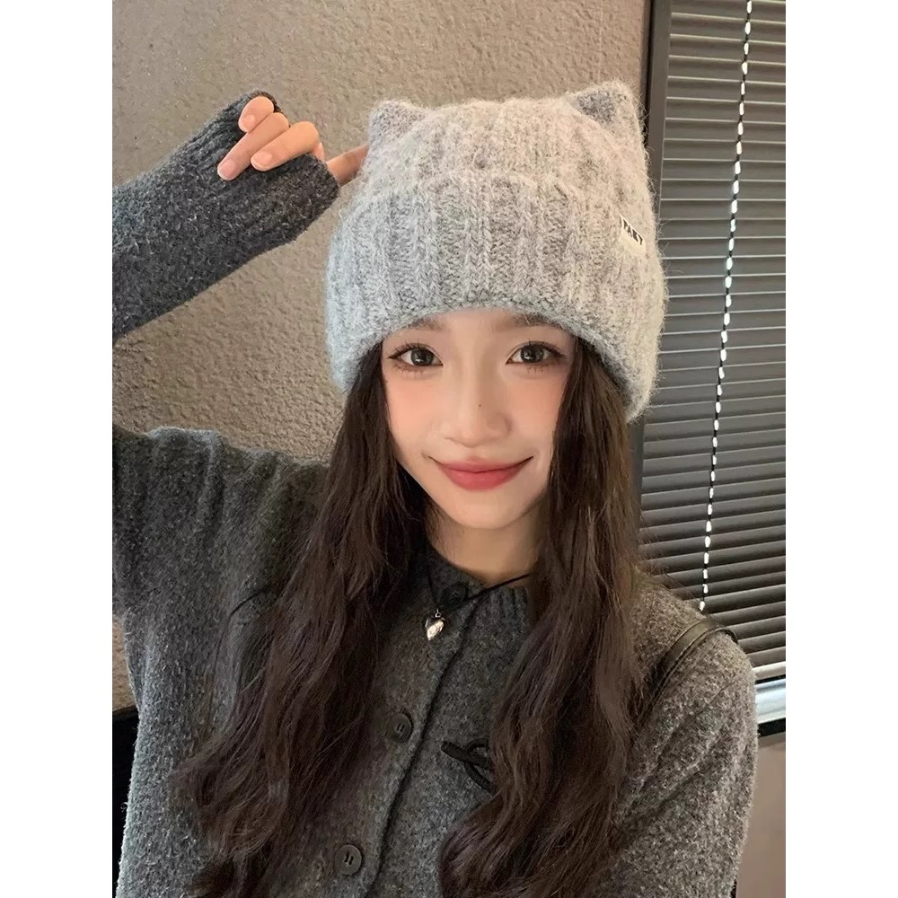 可愛♡貓咪耳朵毛帽-細節圖9