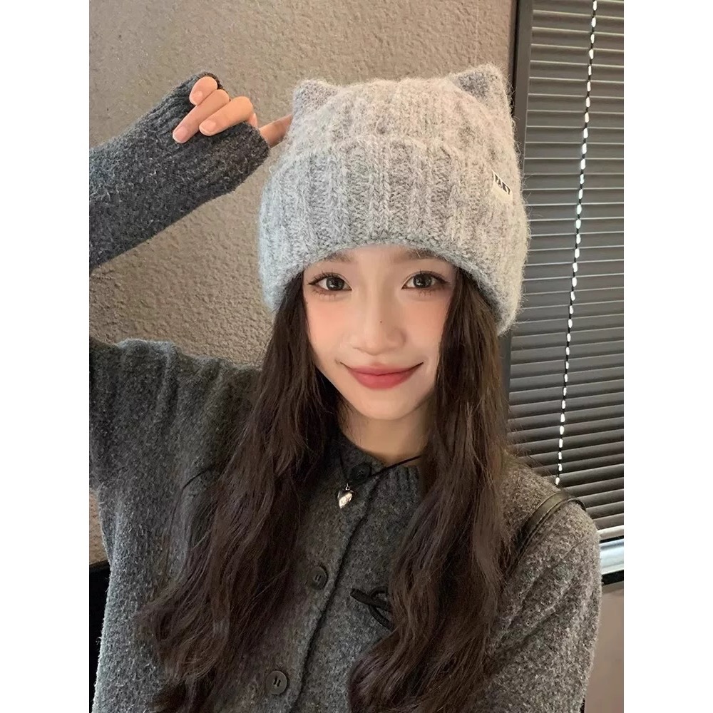 可愛♡貓咪耳朵毛帽-細節圖9