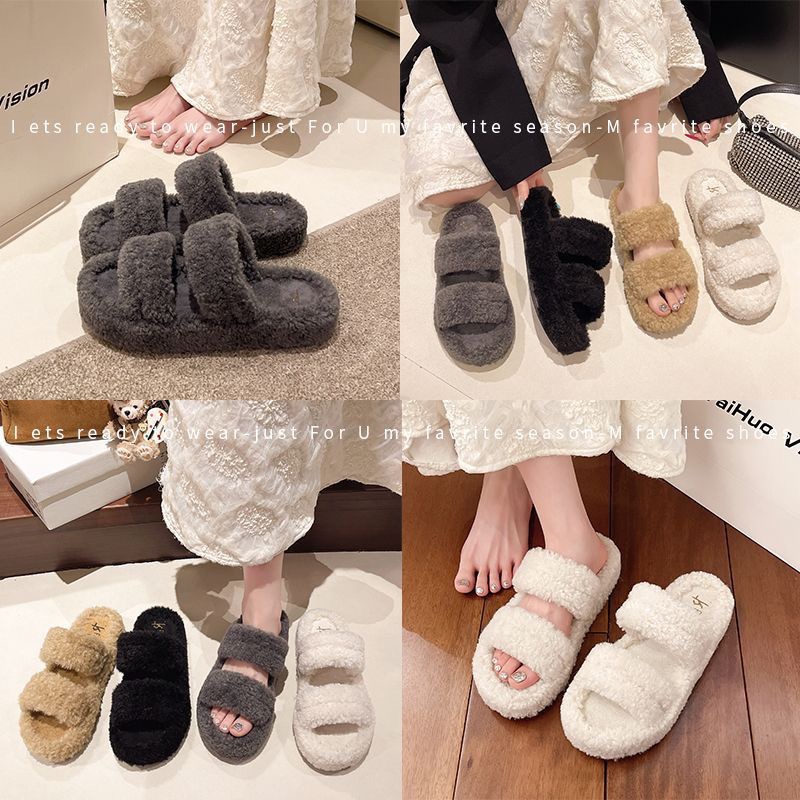 泰迪熊毛茸茸拖鞋-細節圖2