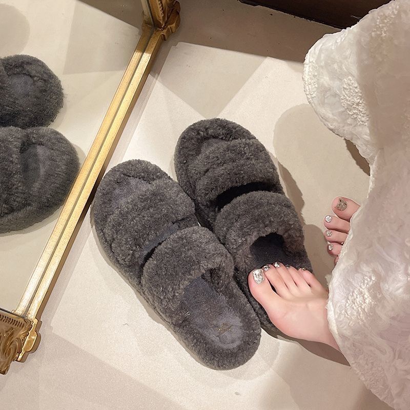 泰迪熊毛茸茸拖鞋-細節圖4