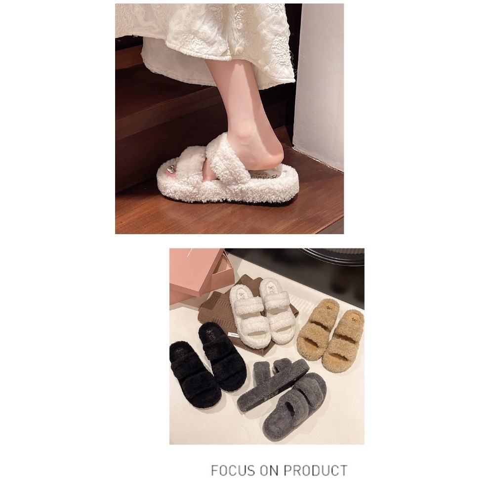 泰迪熊毛茸茸拖鞋-細節圖7