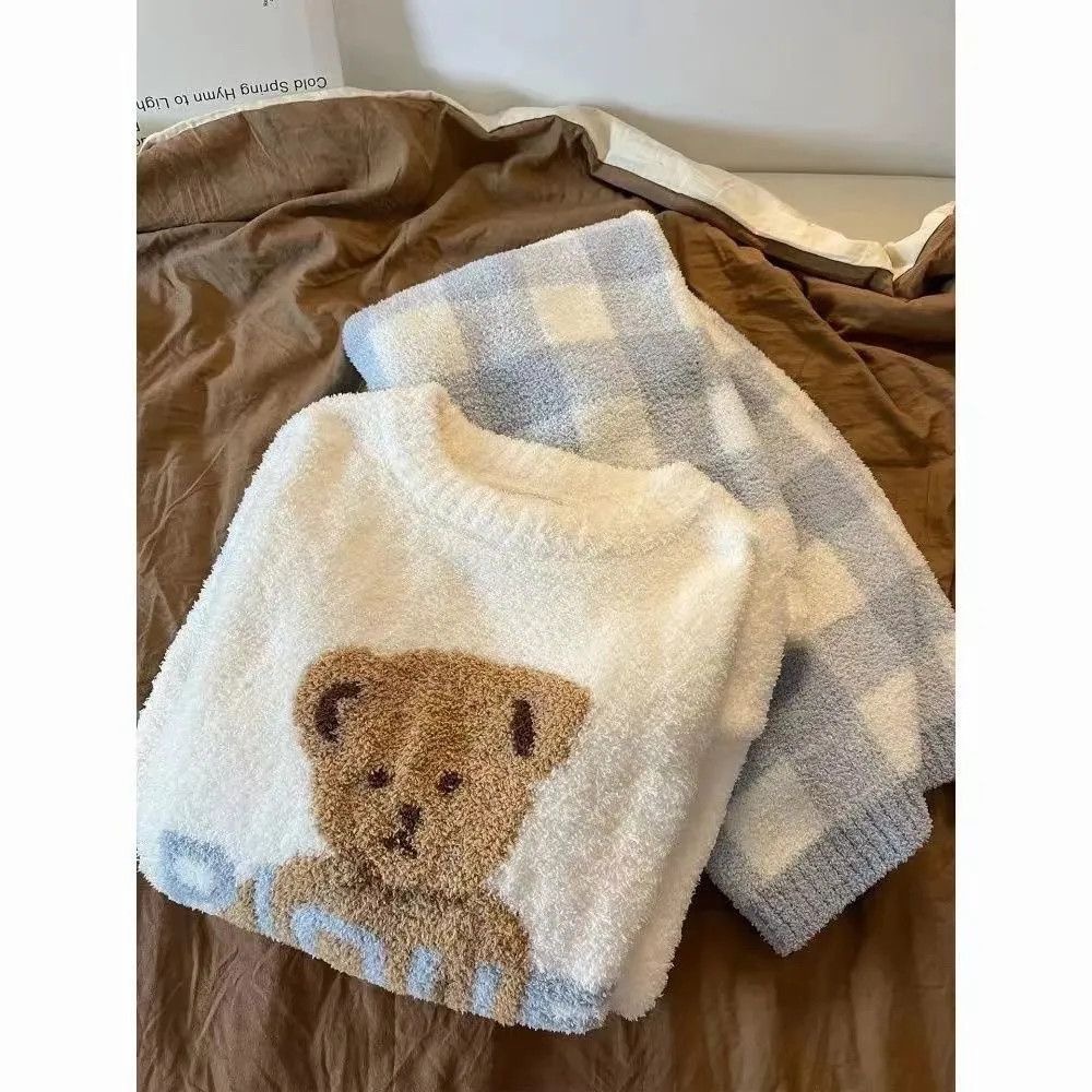 PIQUE泰迪熊珊瑚絨居家服-細節圖8