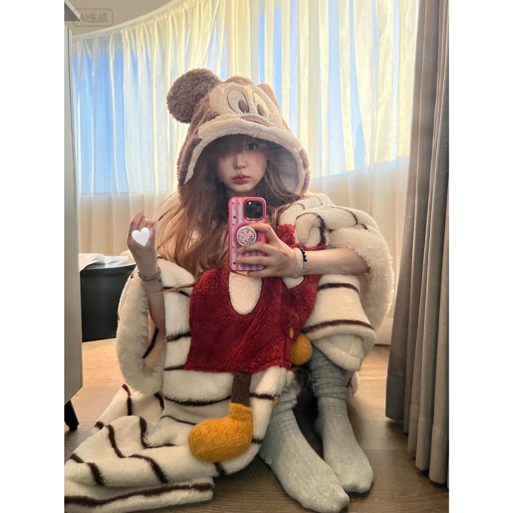 毛茸茸米奇睡袍-細節圖2