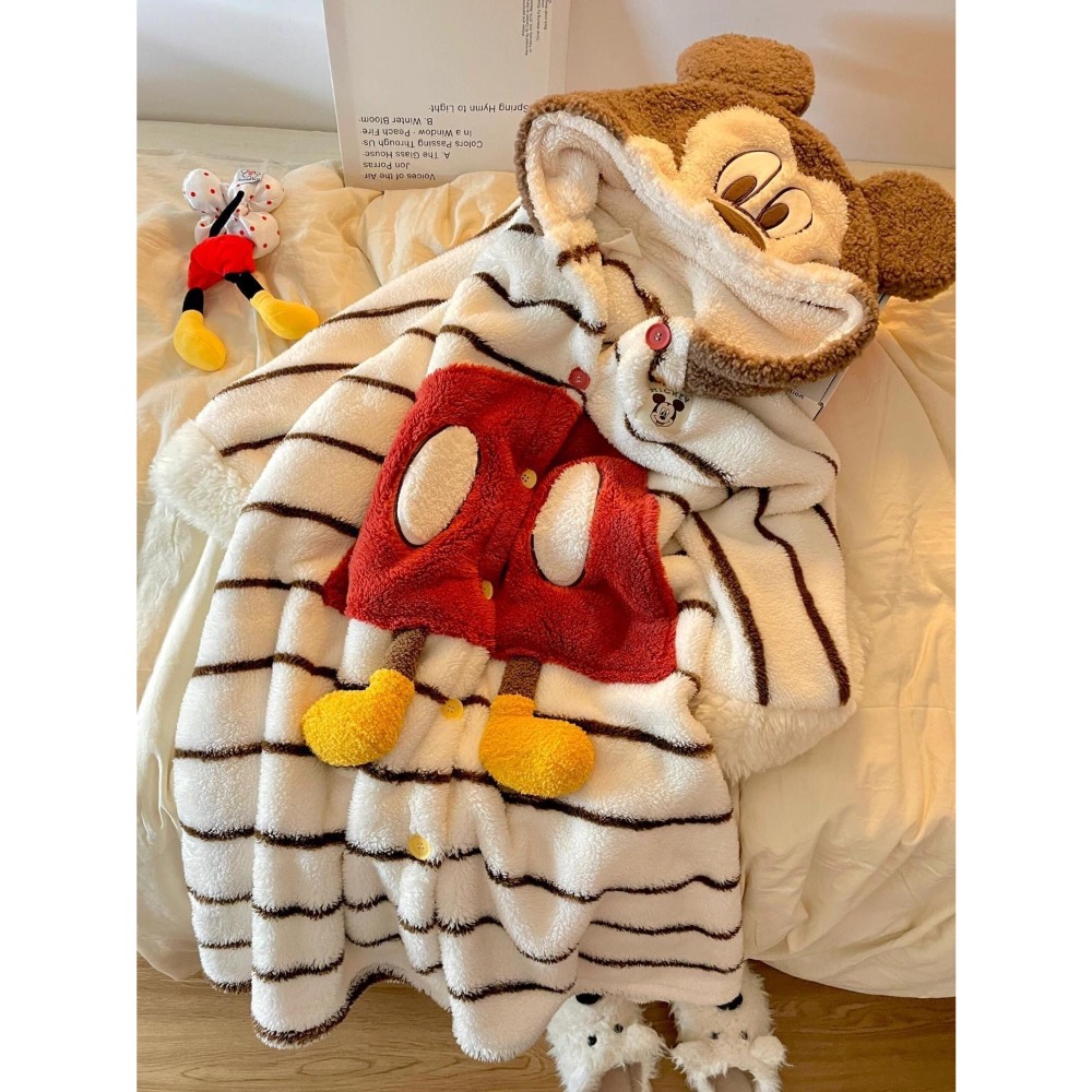 毛茸茸米奇睡袍-細節圖7