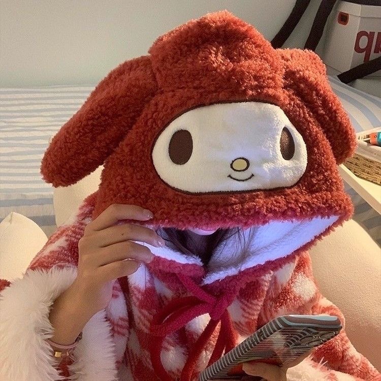 毛茸茸美樂蒂睡袍-細節圖5