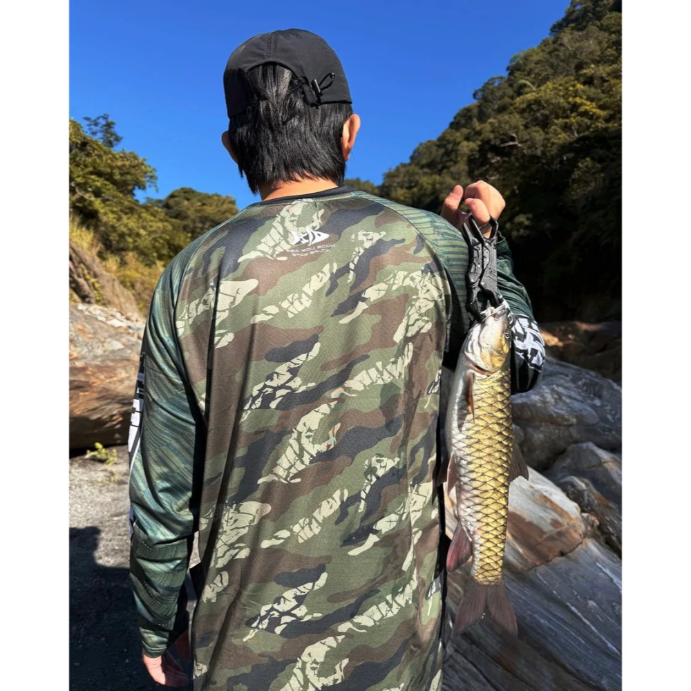 福利釣具 🎣 KID ® 捲仔魚吸濕排汗長袖衣-細節圖7