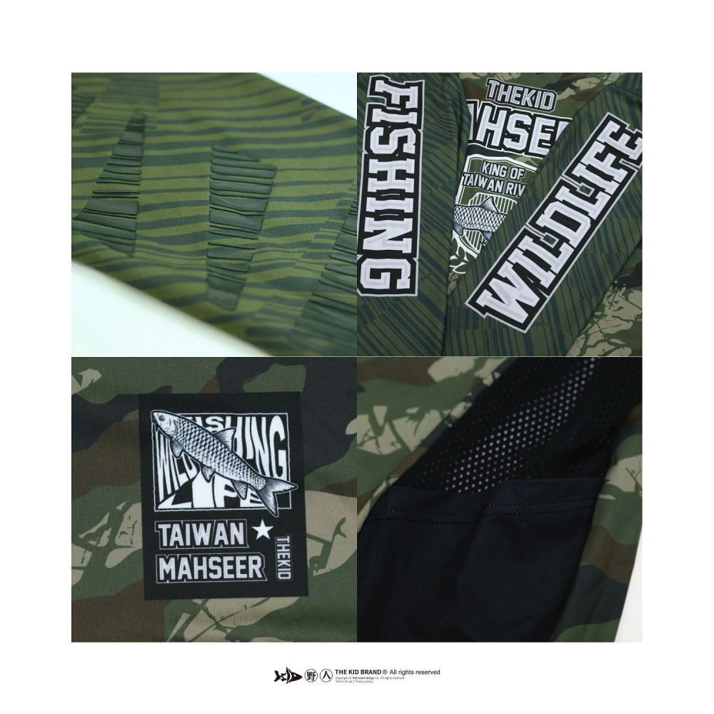福利釣具 🎣 KID ® 捲仔魚吸濕排汗長袖衣-細節圖8