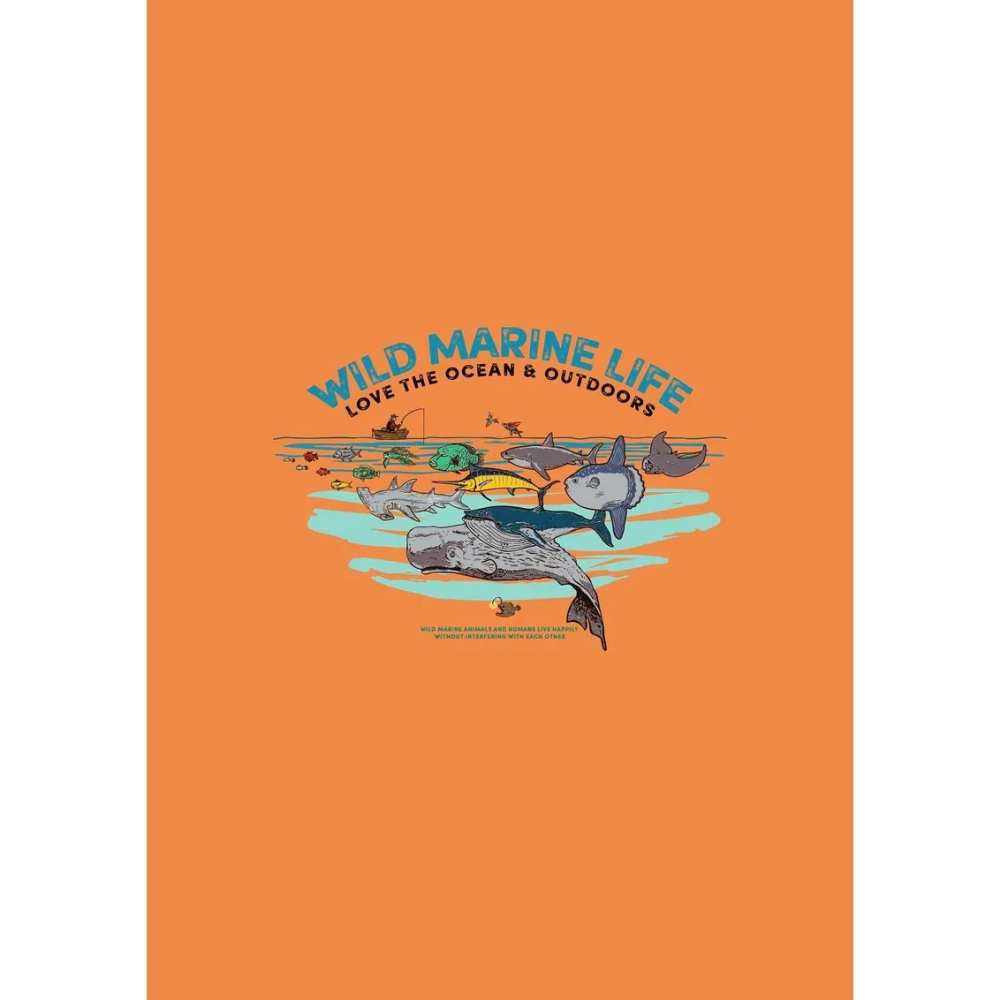 福利釣具 🎣 KID ® 海洋物種圖鑑寬肩背心-細節圖10