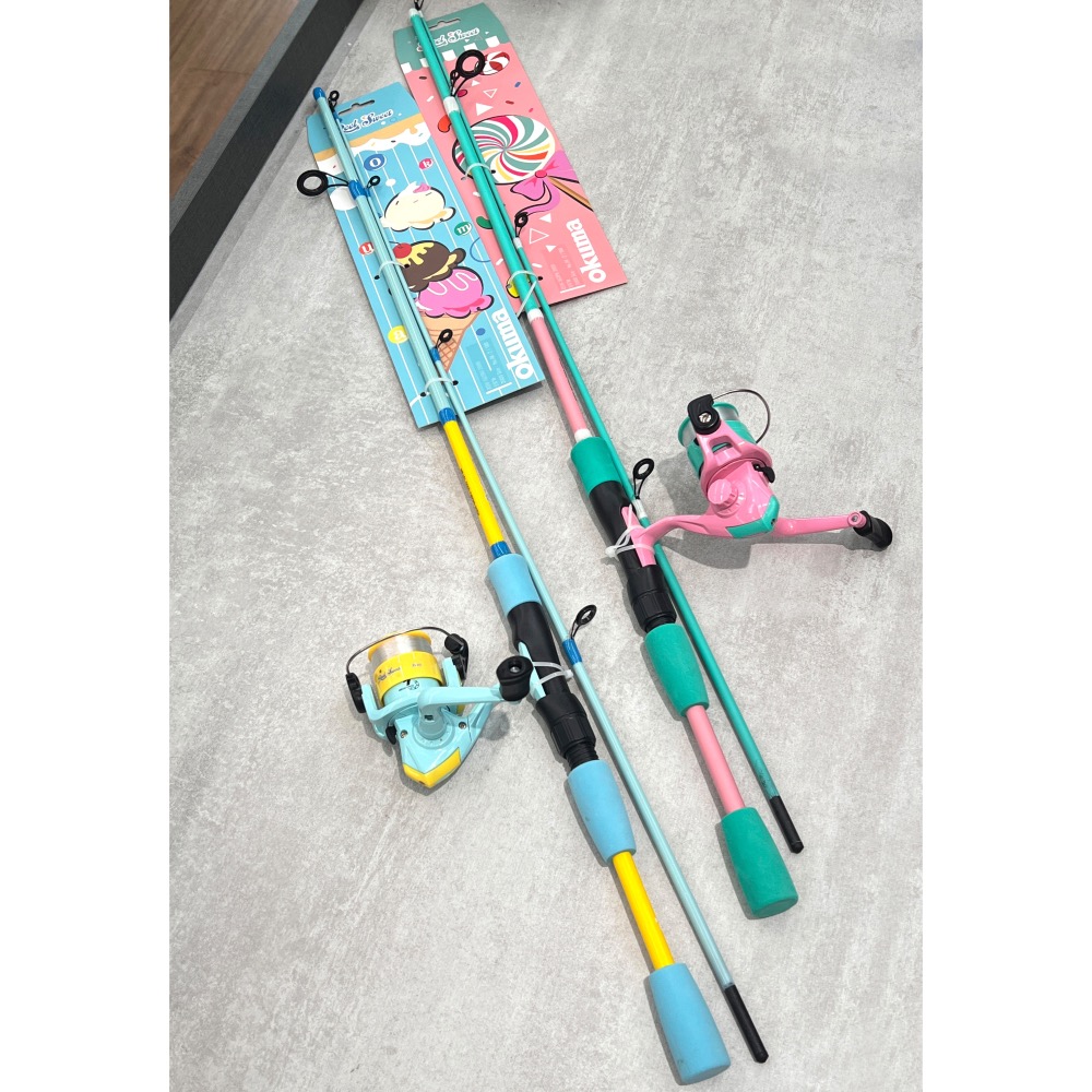 福利釣具 🎣 OKUMA 釣魚甜心竿捲組 （路亞竿＋捲線器）Sweet Heart Combo-細節圖3