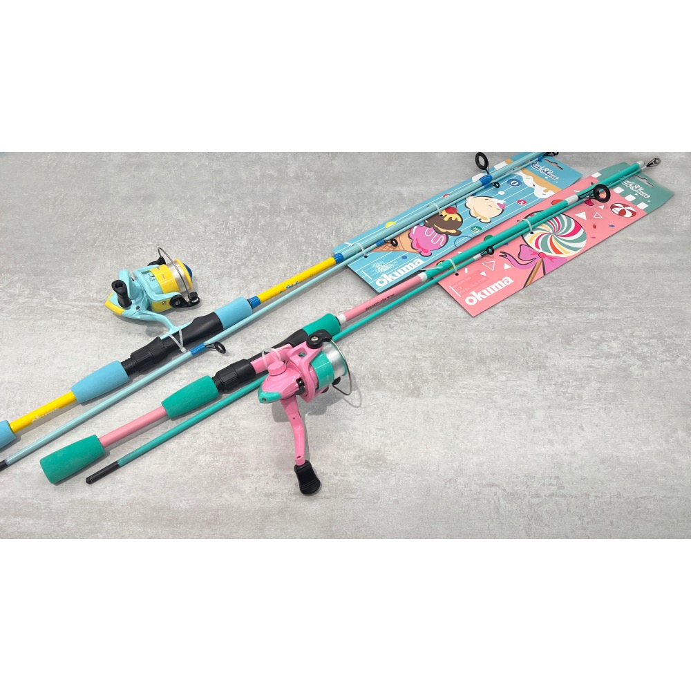 福利釣具 🎣 OKUMA 釣魚甜心竿捲組 （路亞竿＋捲線器）Sweet Heart Combo-細節圖4
