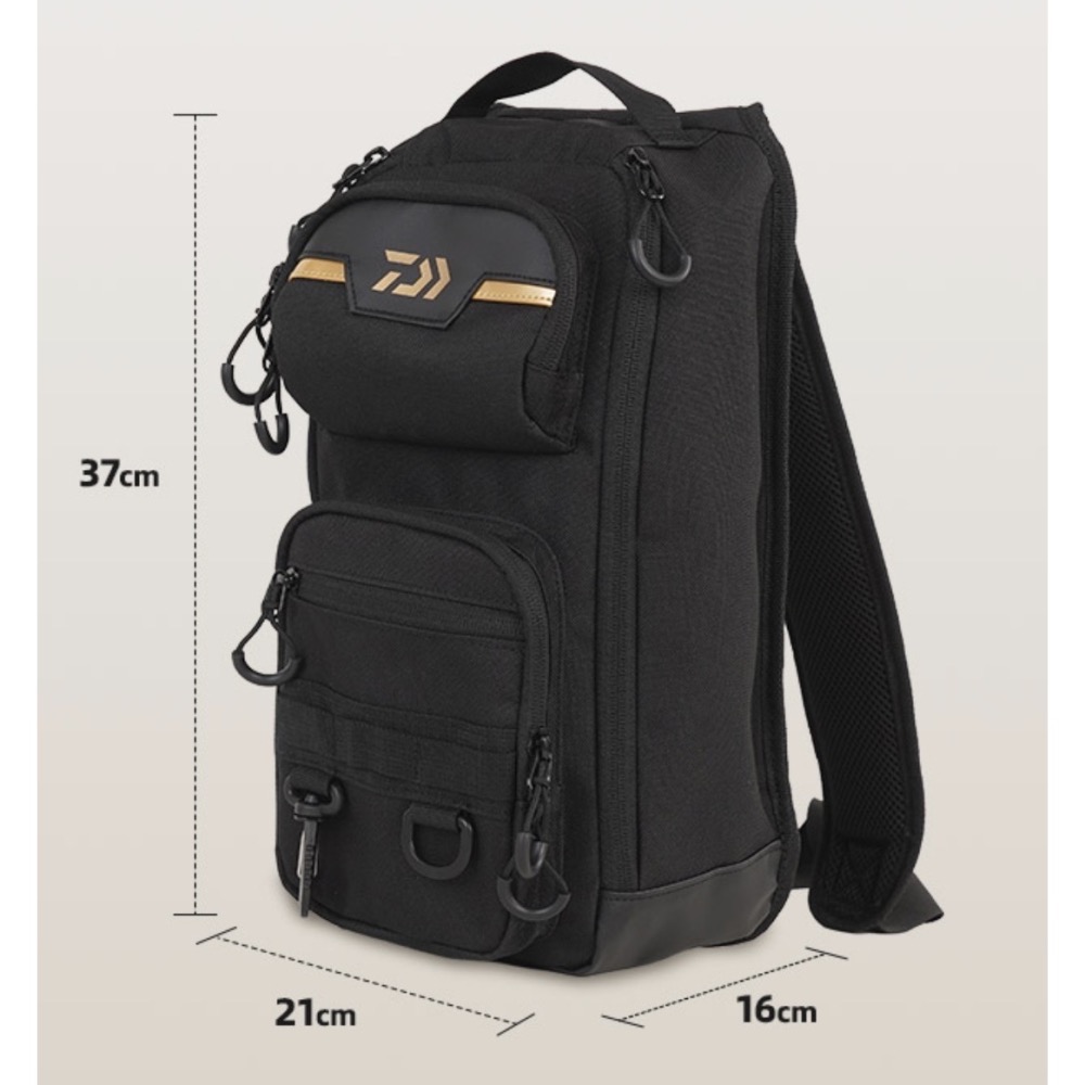 福利釣具 🎣 DAIWA BAG CS(B) 多功能路亞 斜跨包-細節圖4