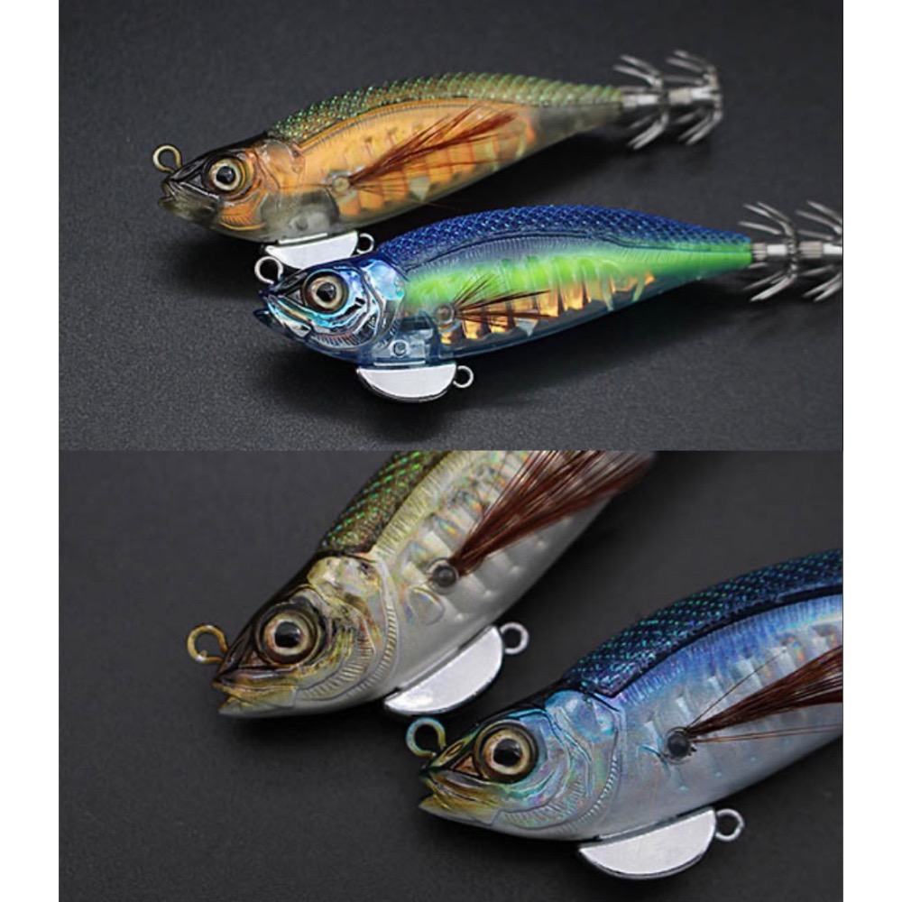 福利釣具 🎣 LITTLE JACK Huggos 魚形木蝦 S 字游動 × 魚型泳姿 BKK傘鉤-細節圖10