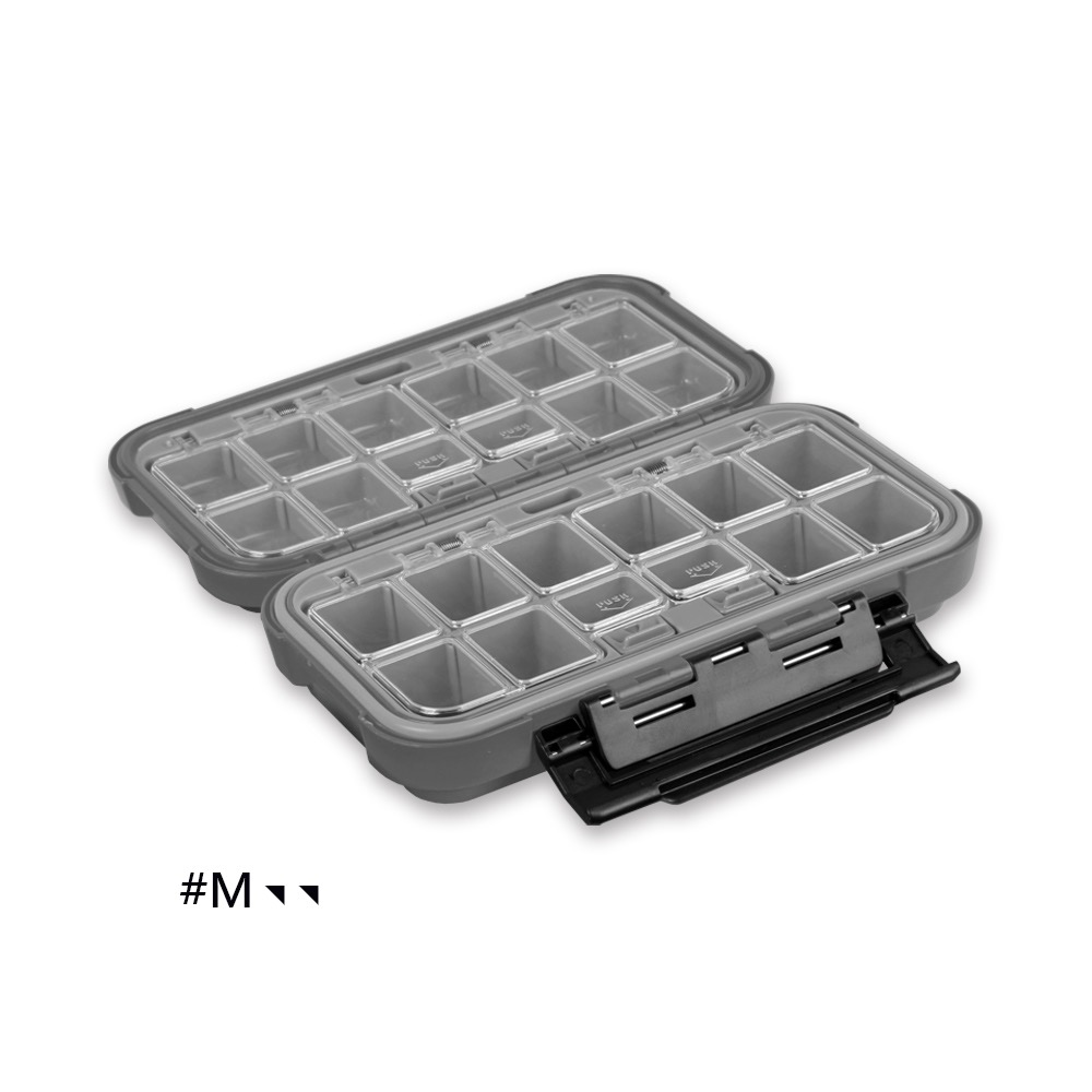 福利釣具 🎣 WEFOX 鉅灣 MaruechII RB-04 防水 雙面 工具盒 路亞盒 零件盒-細節圖5