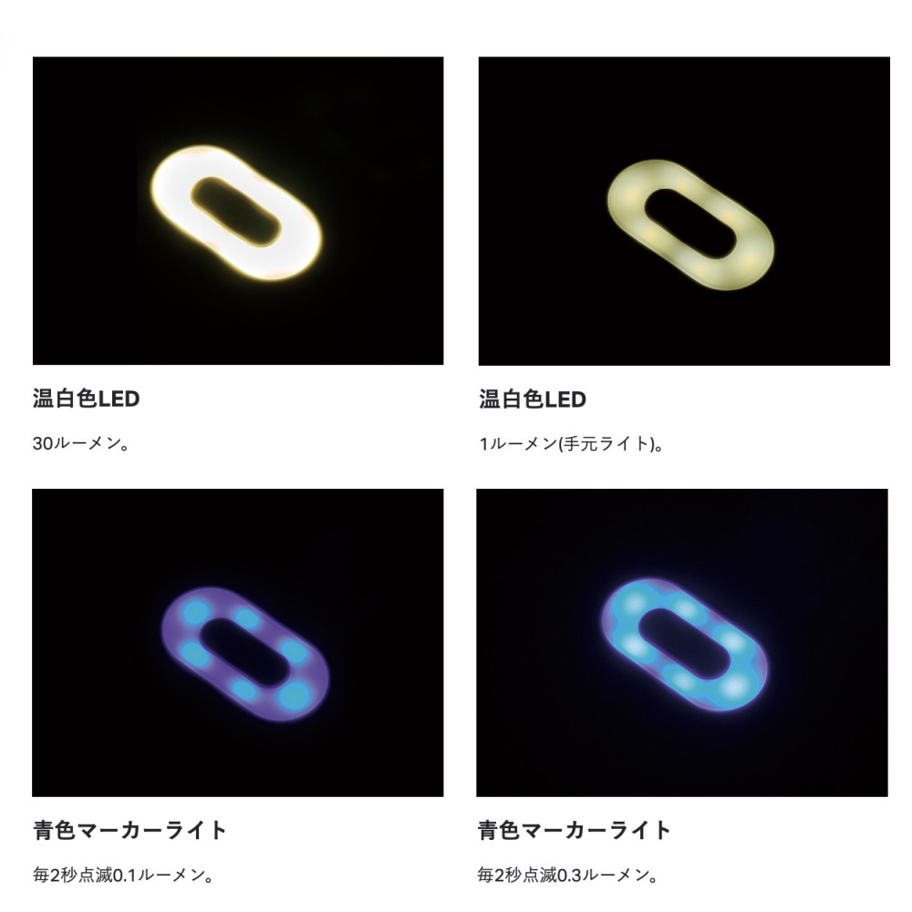 福利釣具 😊 Gamakatsu LUXXE LEHL-30 矽膠夾式燈 type-c充電 輕量感應燈-細節圖6