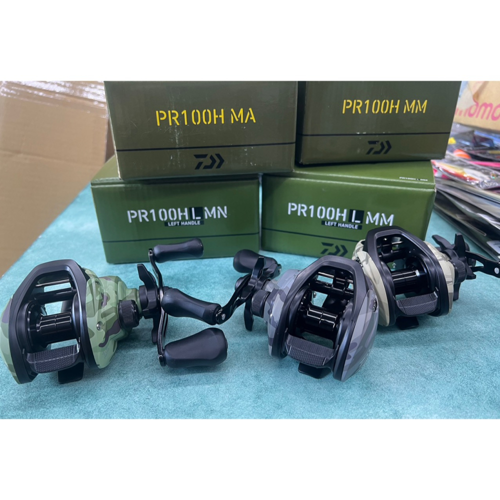 福利釣具 🎣 DAIWA PR100 迷彩 路亞小烏龜捲線器 新手平價淡水小烏龜-細節圖2