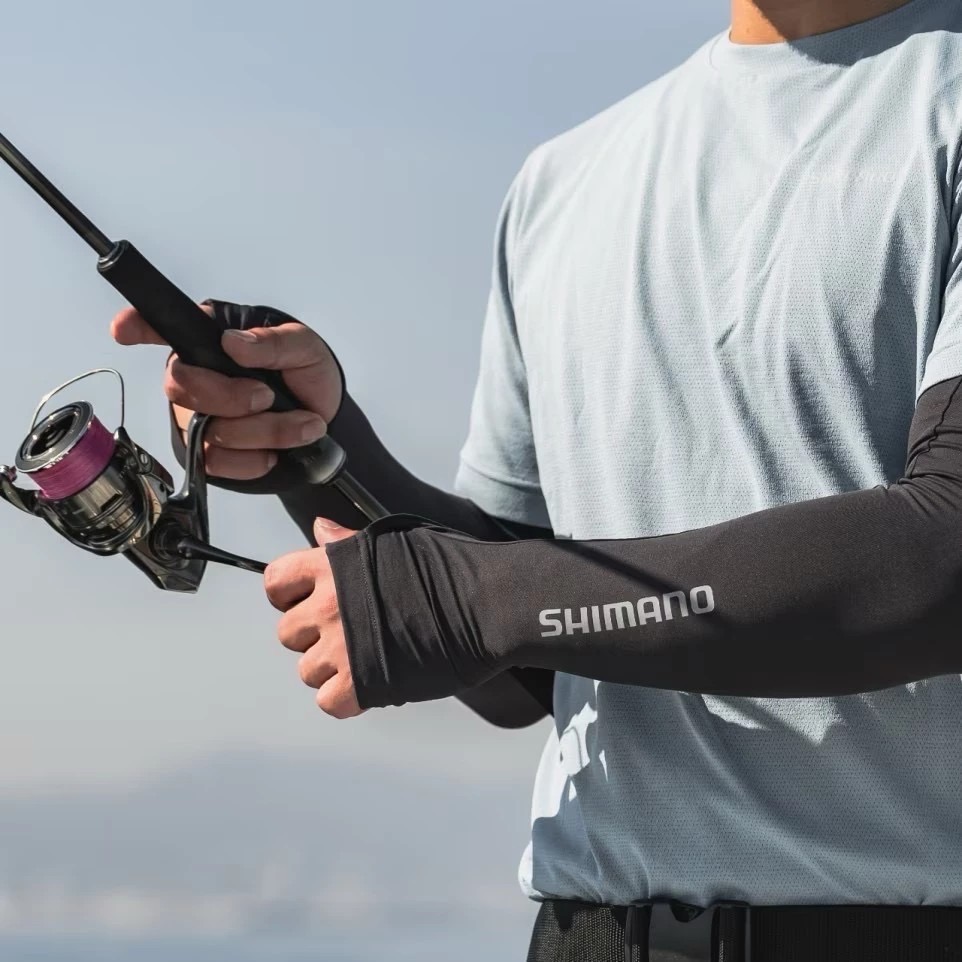 福利釣具 🎣 SHIMANO AC-006Z 防曬袖套 指縫開口 覆蓋手背 涼感 速乾 UPF50+-細節圖2