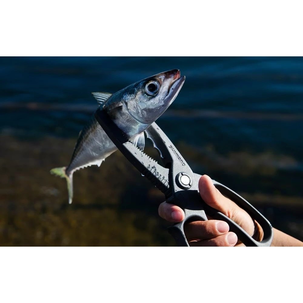 福利釣具2館 😊 SHIMANO CT-982R 黑色 夾魚鉗 魚夾 釣魚 釣魚夾-細節圖2