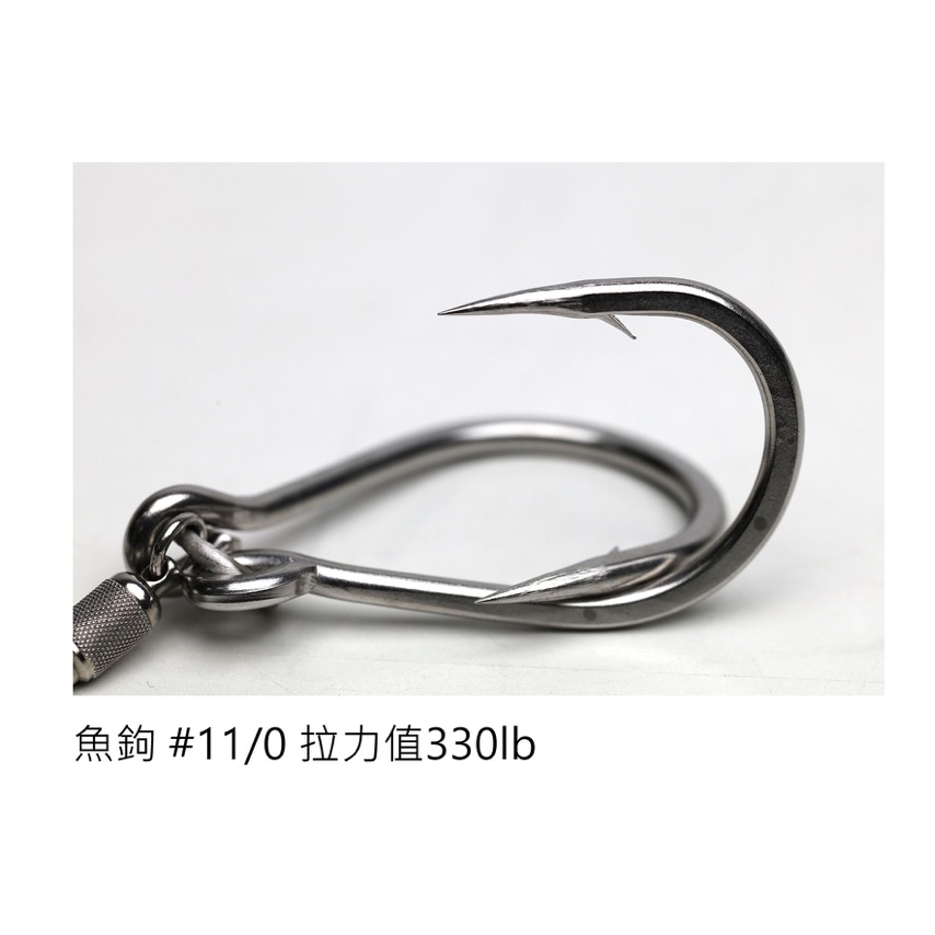 福利釣具 🎣 WEFOX 不銹鋼土魠釣組 鐵板鈎 前導線 防咬線 鋼絲 土魠 馬加鰆-細節圖4