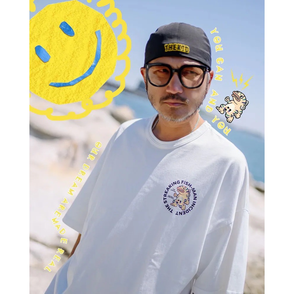 福利釣具 🎣 KID ® 魚虎俠釣性大發 短T-細節圖3