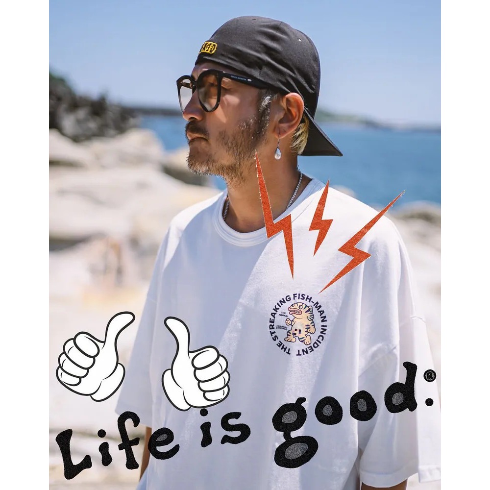 福利釣具 🎣 KID ® 魚虎俠釣性大發 短T-細節圖5