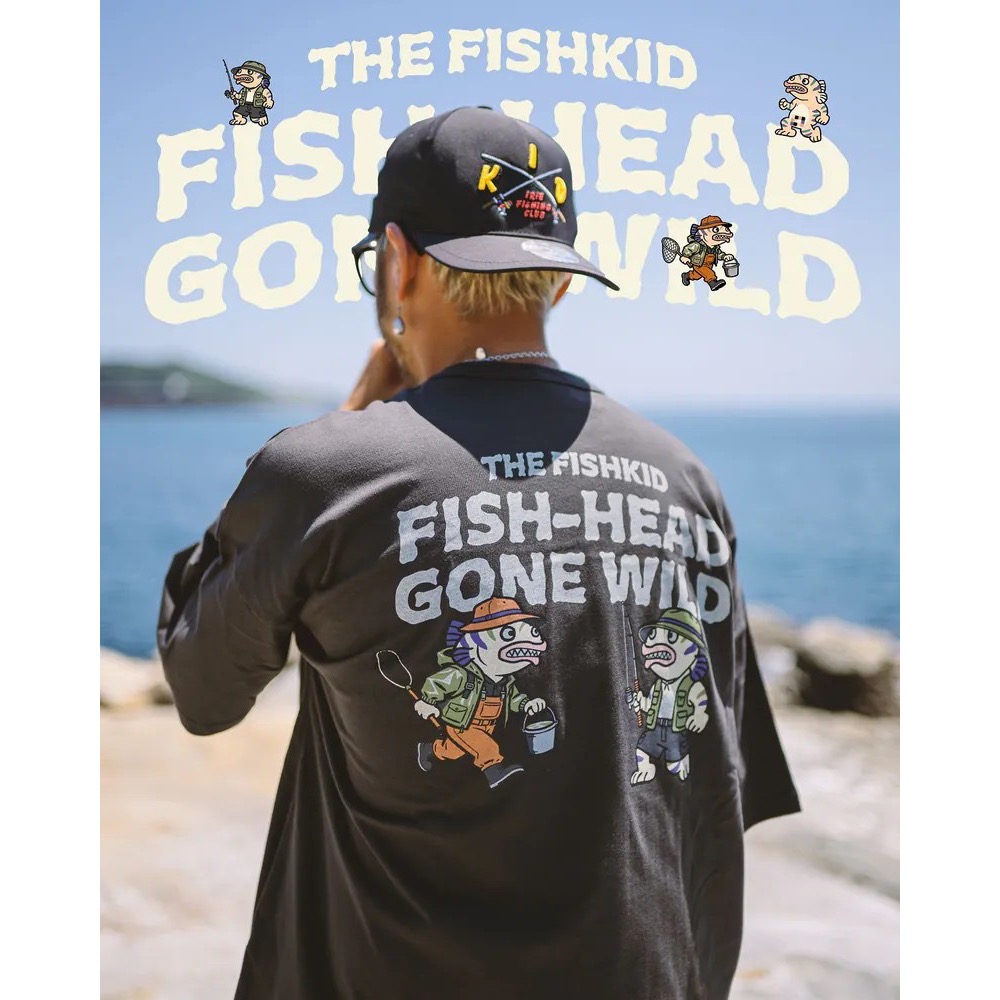 福利釣具 🎣 KID ® 魚虎俠釣性大發 短T-細節圖6