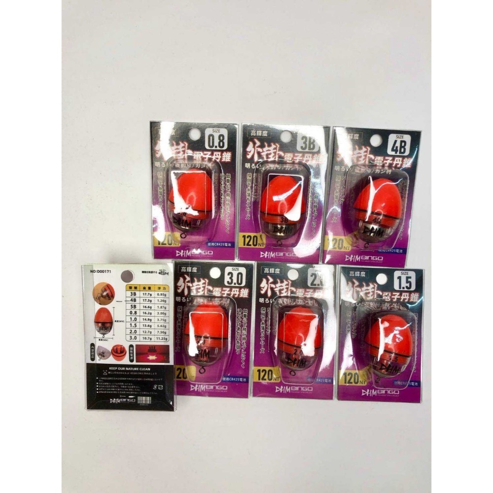 福利釣具 🎣 HOTMAN 外掛電子丹錐 3B~3.0-細節圖2
