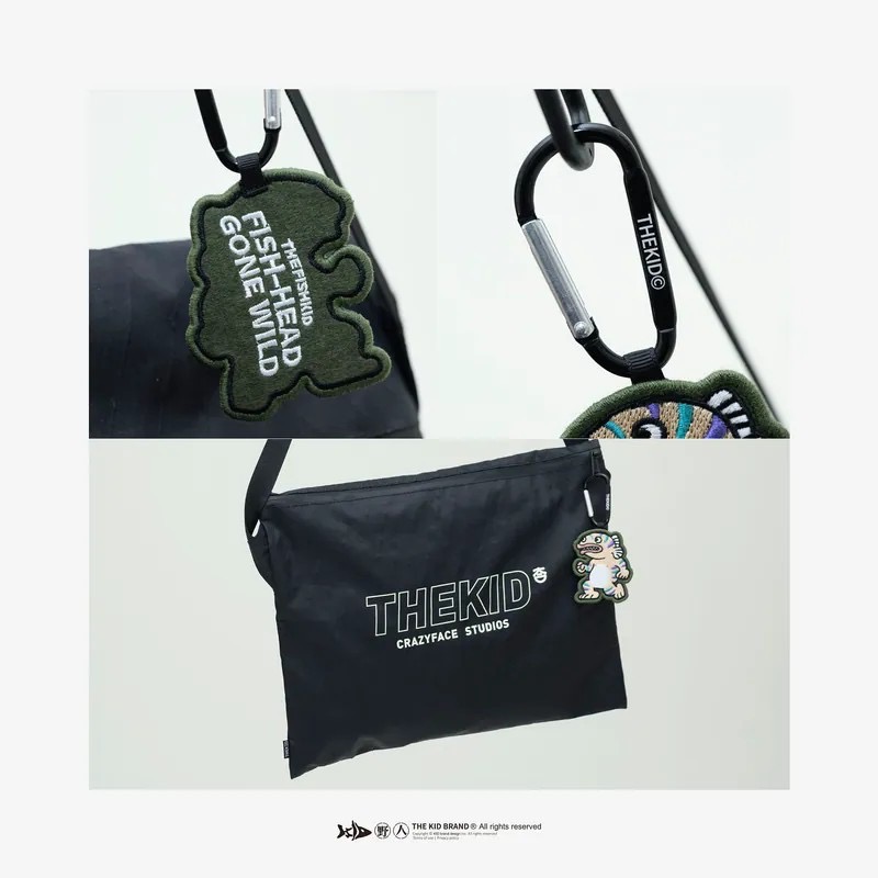 福利釣具 🎣 KID ® 魚虎俠 刺繡鑰匙圈-細節圖5