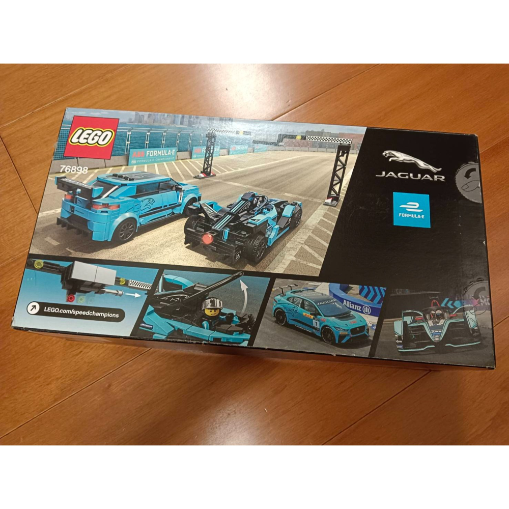 LEGO 76898 SPEED Jaguar GEN2 Car & I-PACE eTROPHY-細節圖2