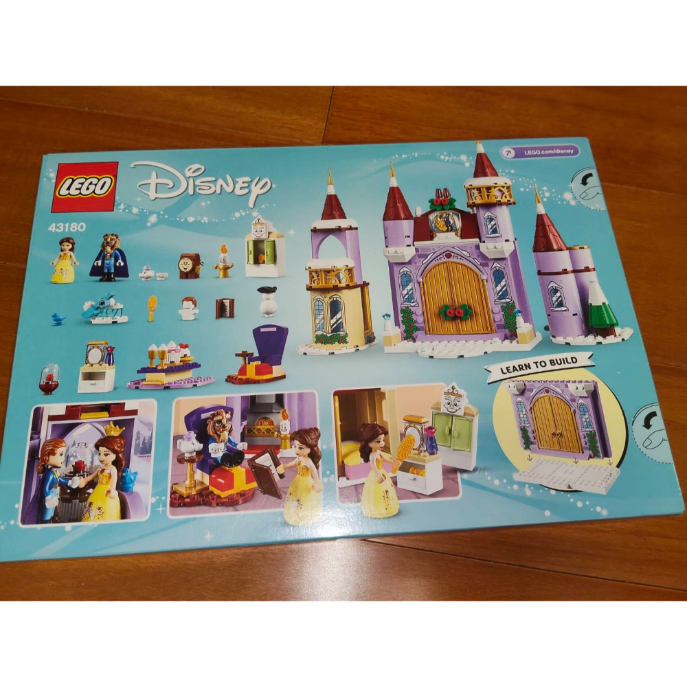 LEGO 43180 LEGO  Belle＇s Castle Winter Celebration-細節圖2