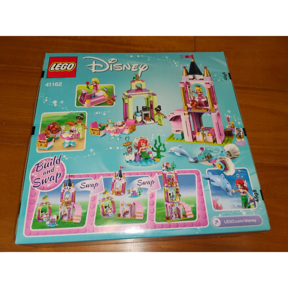 LEGO 41162 Ariel, Aurora, and Tiana＇s Royal Celebration-細節圖2