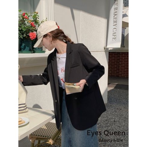 [Eyes Queen] 現貨 西裝外套 糖果色西裝外套 粉色西裝外套 西裝外套 外套-細節圖3