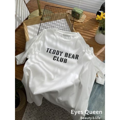 [Eyes Queen]現貨 美式字母印花短袖T 英文字母短T 短袖T恤 T恤-細節圖5