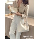 [Eyes Queen]現貨 單肩包 高級感大容量餃子包 腋下包 側背包 包包 肩背包 餃子包-規格圖8