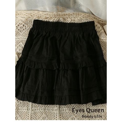 [Eyes Queen]現貨 甜美女孩半身裙 蓬蓬裙 層次蛋糕裙 蛋糕裙 短裙 半身裙 蛋糕短裙-細節圖3