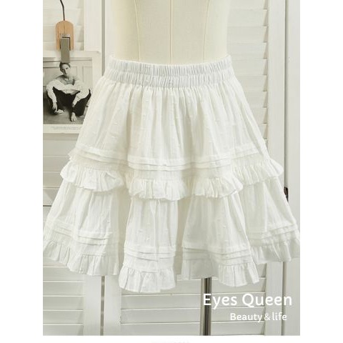 [Eyes Queen]現貨 甜美女孩半身裙 蓬蓬裙 層次蛋糕裙 蛋糕裙 短裙 半身裙 蛋糕短裙-細節圖4